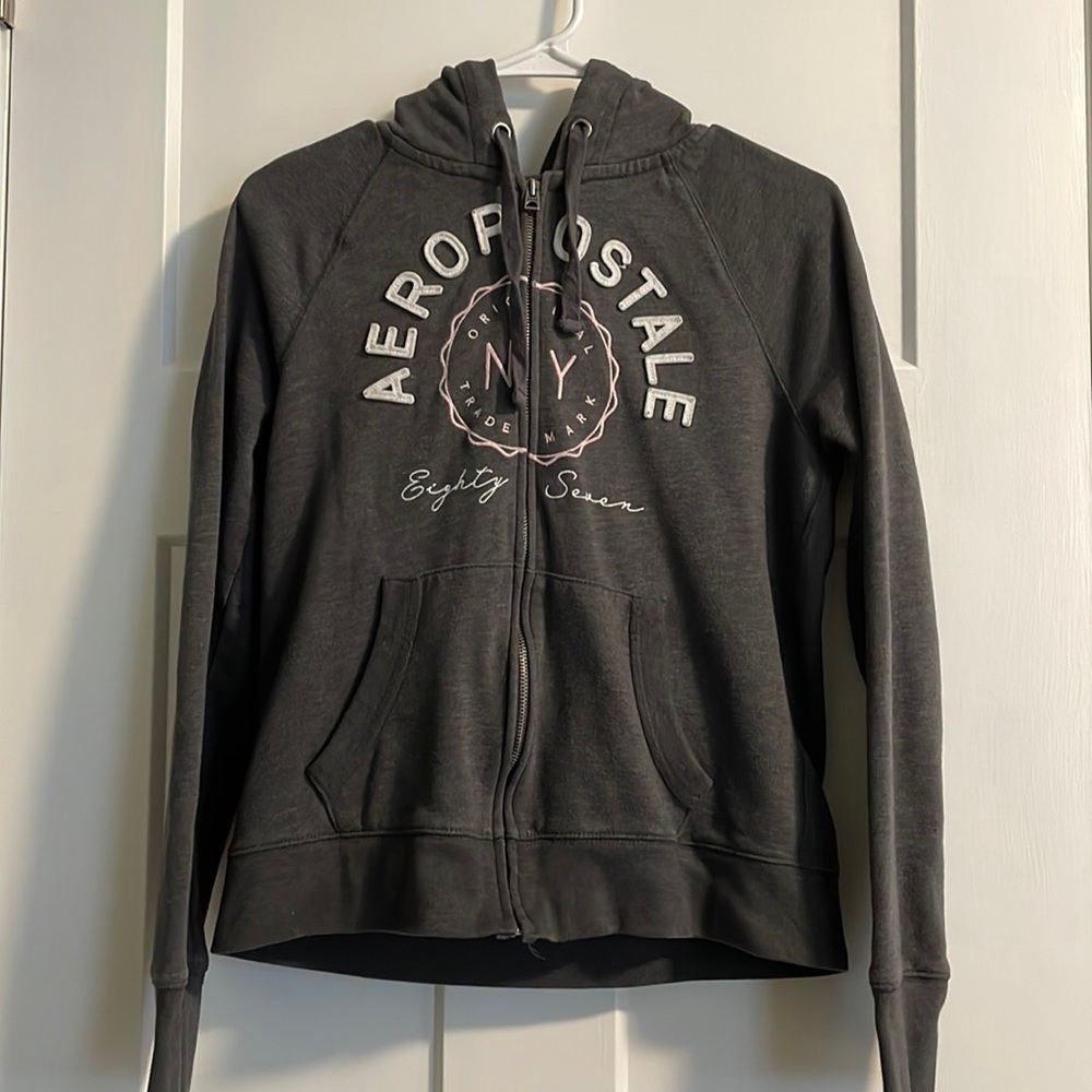 Aeropostale full zip hoodie. Size M